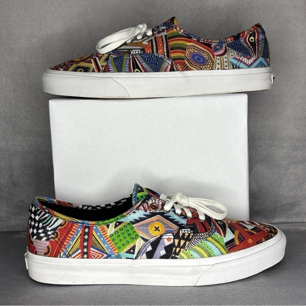 Vans x Zio Ziegler Artist Edition Low Top Sneakers Multicolor Rare